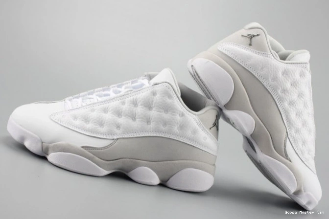 LowPure Money Air mens Jordan 13 310810-100 white 0608
